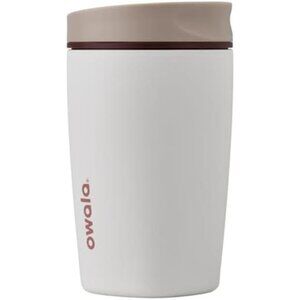 SmoothSip Slider Insulated Stainless Steel Coffee Tumbler, Reusable Iced